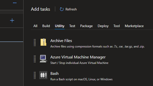 01-select-azure-virtual-machine-manager-task-in-azure-pipelines-release